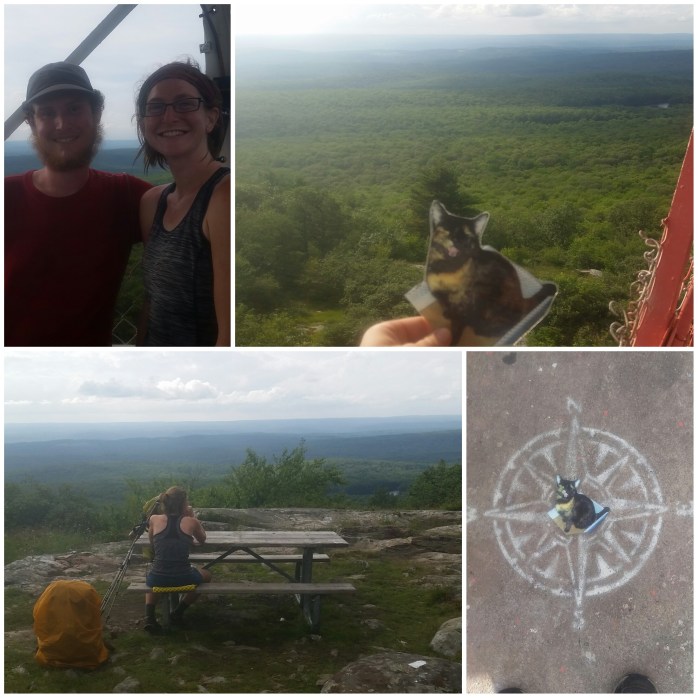 Another firetower, really happy that good views are coming back into our lives!!