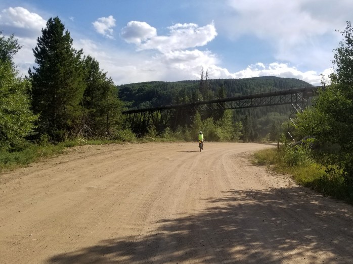 Mining litter near Minturn, CO, on the way to Half Moon Trailhead