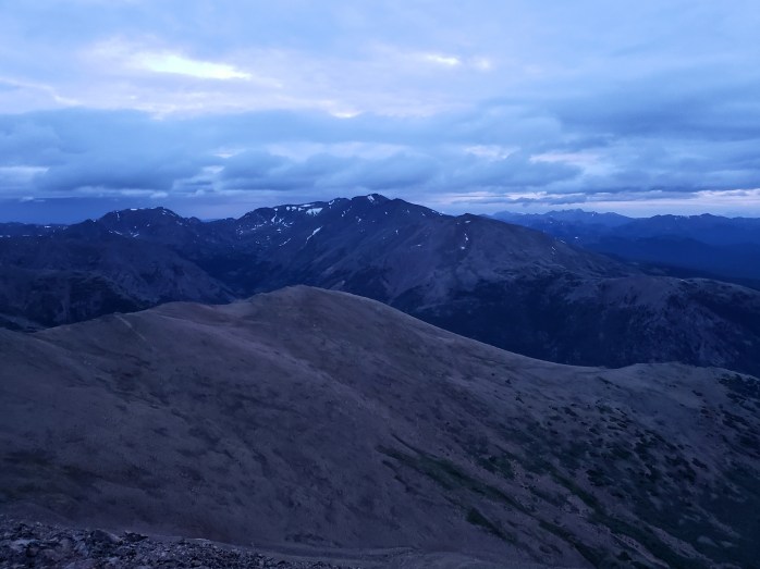 Mount Massive from Mount Elbert
