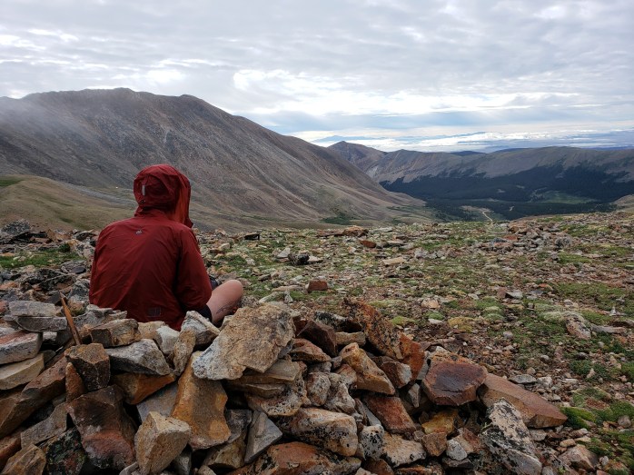 Views from Mount Sherman saddle