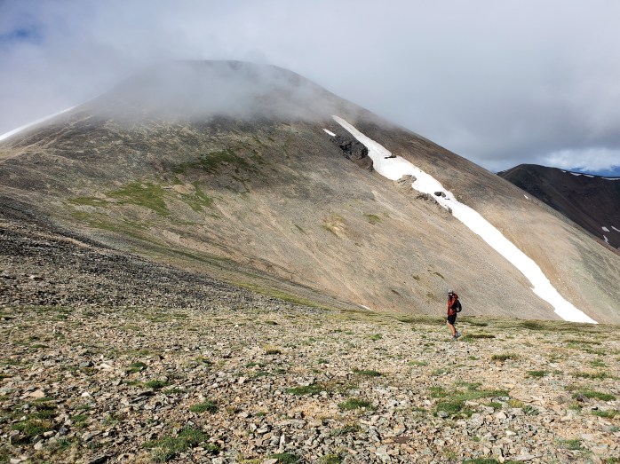 Mount Sheridan from the saddle