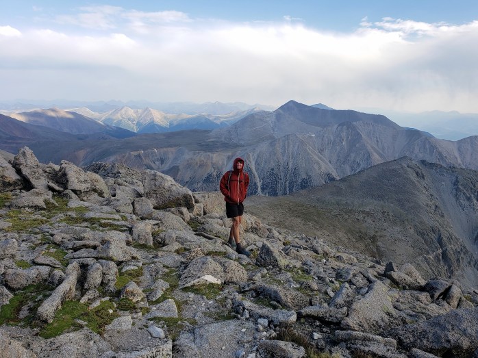 View of Mt Antero from Mt Shavano