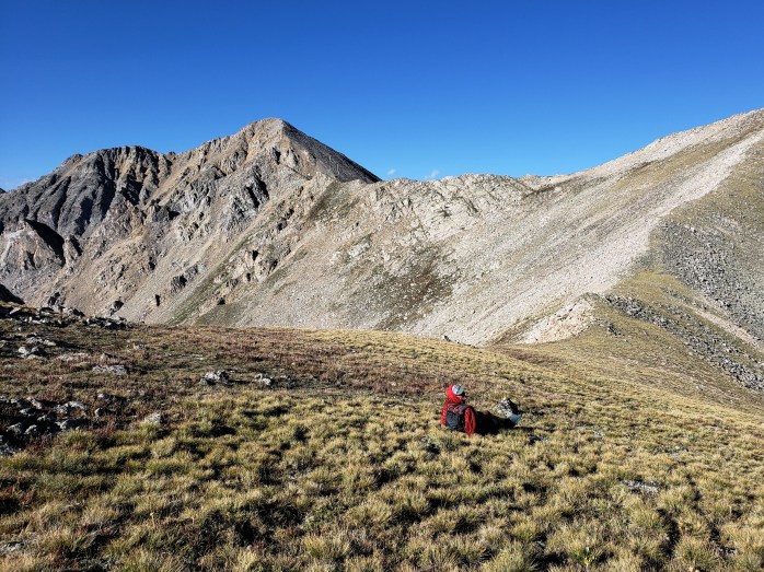 Huron Peak from Lulu Gulch