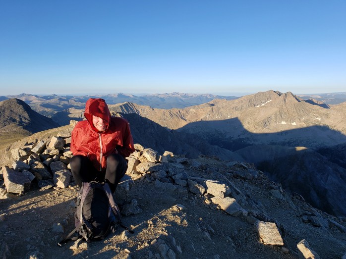 Windy summits aren't that fun, Missouri Mountain