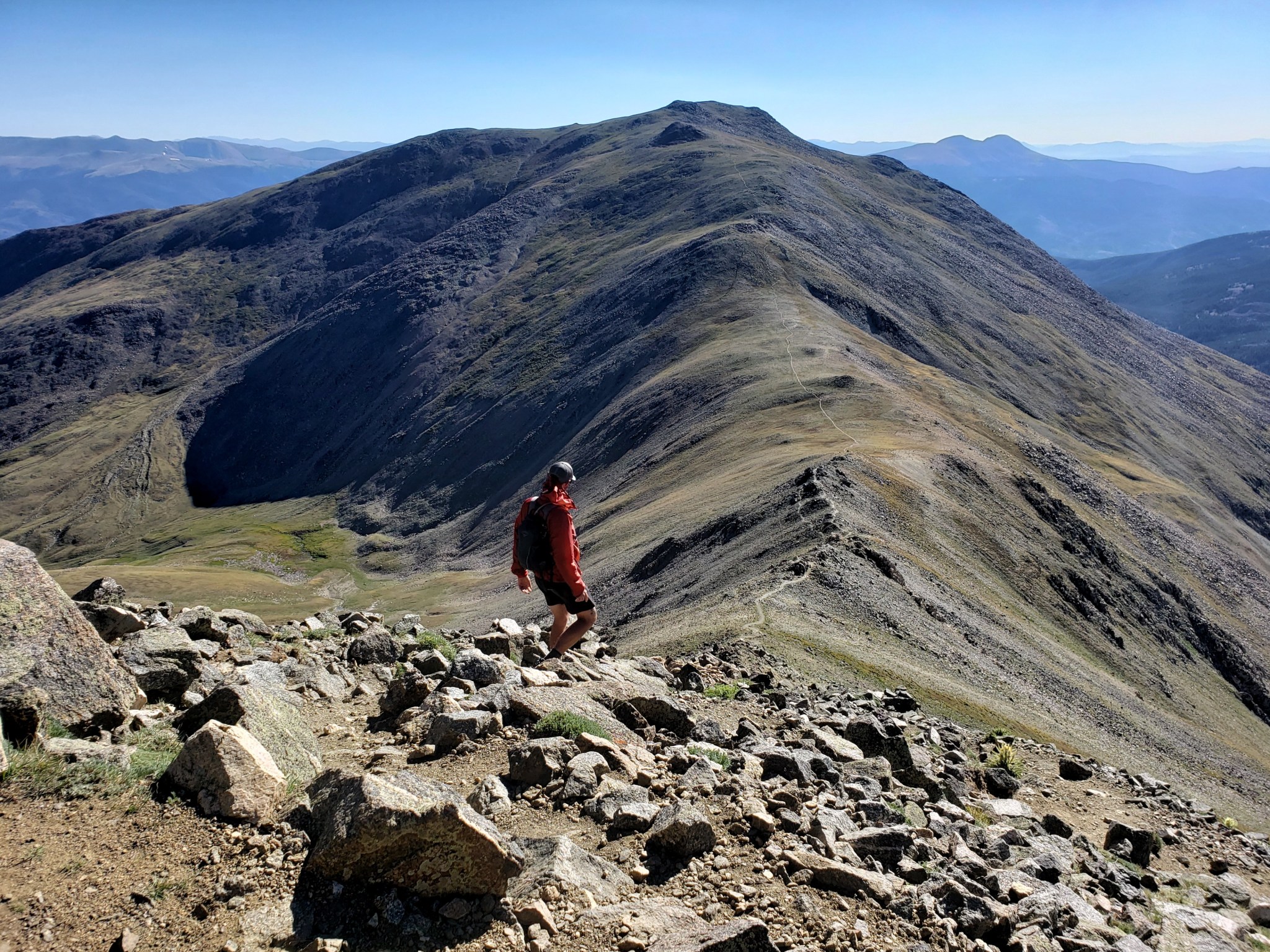 Heading towards Mt Oxford